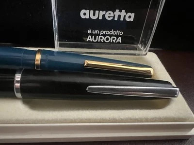 Auretta penne nera blu - penne, pennini