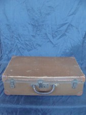 Valigia anni 40 in cartone per vespa lambretta e auto d'epoca