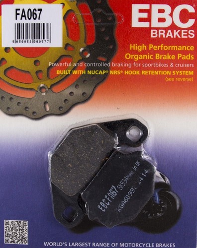 Fa067 pastiglie freno ebc - freno,