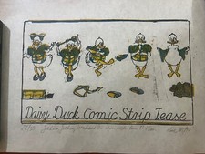 Daisy Duck Comic Strip Tease