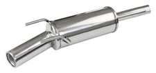terminale uscita da 80mm INOXCAR OPEL CORSA B 1.4 82CV-90CV 1993-2000