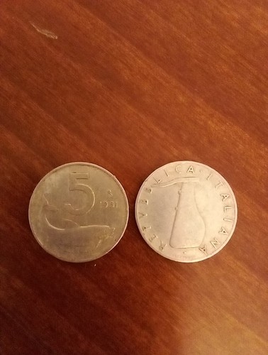 Lire delfino 1951 - 5,
