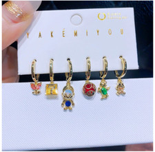 Set orecchini pendenti 6 pezzi