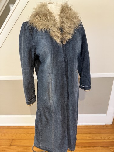Cappotto spolverino denim