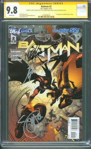Batman cgc 3xss 8 - 3xss, 9.8