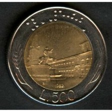 Repubblica italiana 500 - italiana, 1000