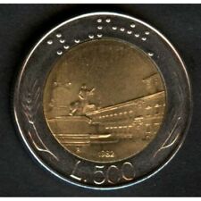 REPUBBLICA ITALIANA 500 e 1000 Lire dal 1982 al 2001 Bimetalliche FDC / PROOF