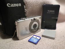 FOTOCAMERA DIGITALE CANON VINTAGE IXY DIGITAL 55 PERFETTA CUSTODIA NO BATTERIA