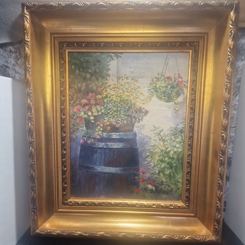 Dipinto olio tela - su, pamela
