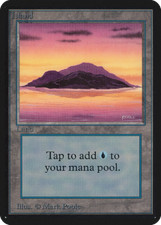 Magic MTG - Island - Alpha -