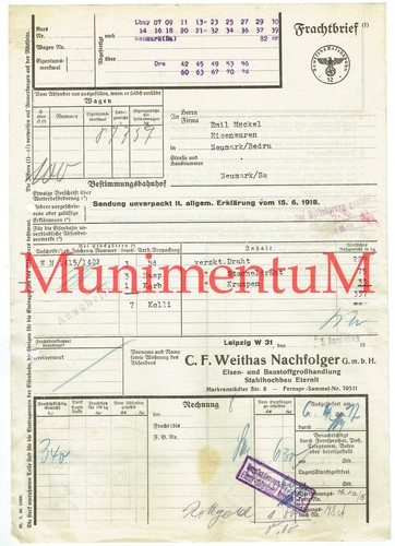 Lettera vettura 1943 alta - lettera,