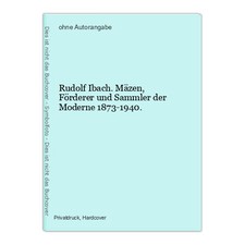 Rudolf Ibach. Mäzen