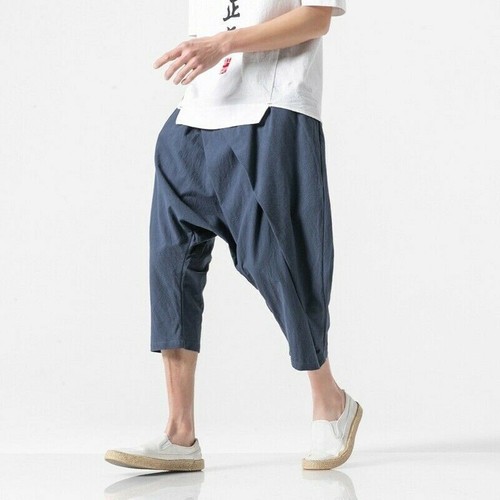 Pantaloni uomo crotch - , drop
