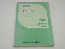 EURIPIDE Ippolito a cura di