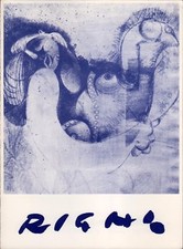 invito alla mostra di Federico Righi - Trieste 1985