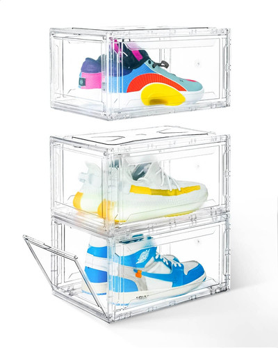 Caja zapatos trasparente - caja,