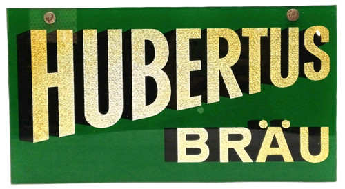 Hubertus brau targa insegna - brau,