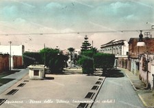 di510 cartolina squinzano,piazza della vittoria,provincia di lecce