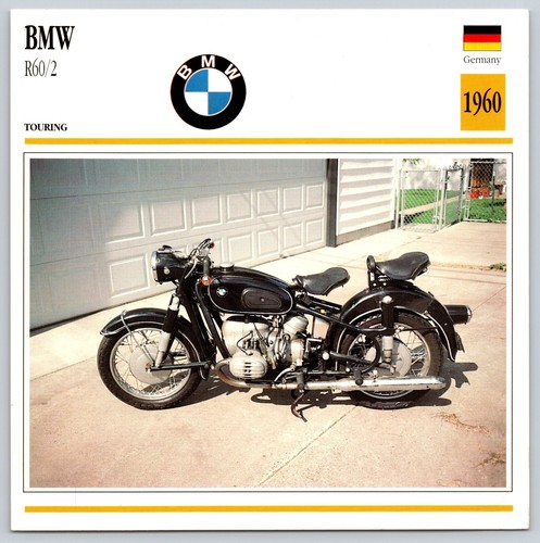 Scheda moto bmw r60 - moto,