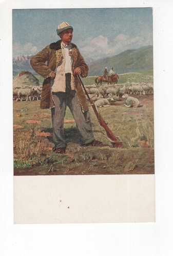 Cartolina sovietica kazakistan - sovietica,