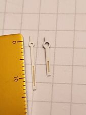 Coppia di lancette omega bianche