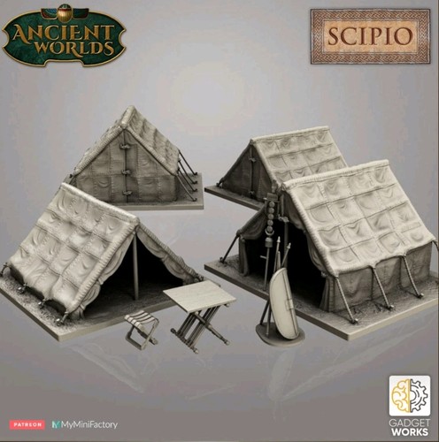 Set tende legione romana - set, 1:72