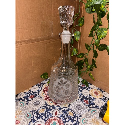 Decanter liquore vintage vetro