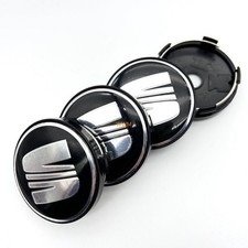  Coprimozzo 60 mm nero/argento