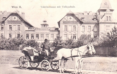 Cartolina vienna carrozza - vienna,
