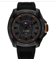 Tommy Hilfiger 1792137 Orologio da polso per uomo, WINDSURF, Nero