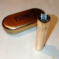 Clipper metallo oro oro rosso
