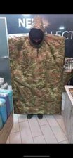 Poncho impermeabile mimetico