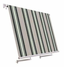 Tenda da sole a caduta per balcone 250 x 250 cm per esterno con bracci fissi