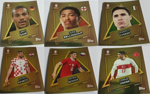 Adesivo topps uefa euro - topps, 24