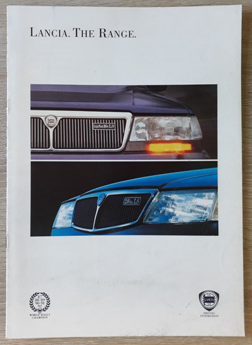 Lancia range brochure - range,
