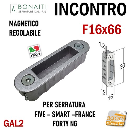 Riscontro bonaiti gal2 - gal2, f16x66