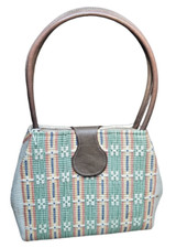 BORSA DONNA ETNICA RATTAN IN STILE BOHO Completamente realizzata a mano