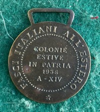 Medaglia Ventennio Colonie
