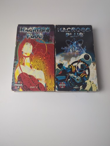 Macross plus and vhs - vhs, lot