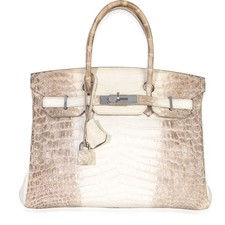 Hermès Blanc Matte Niloticus