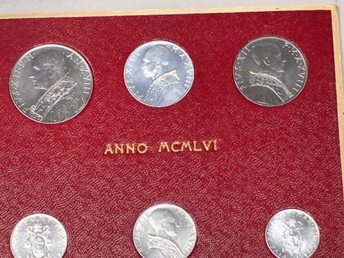 Set monete vaticano - 6, 1956