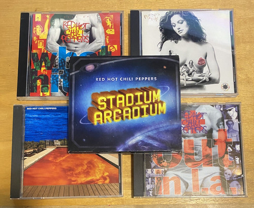 Red hot chili peppers lot - 5, cd