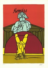 Valerio Adami, Estampe, Homère