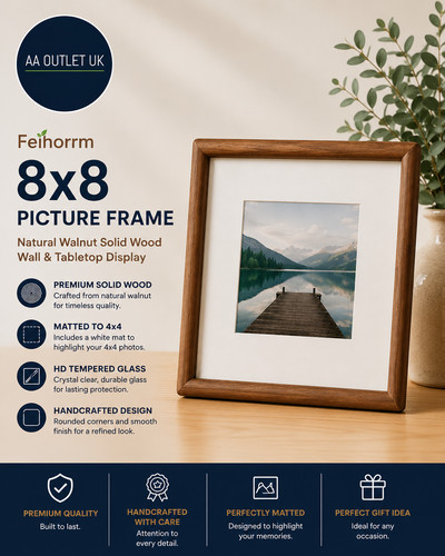 Cornice portafoto feihorrm 8x8 - portafoto,