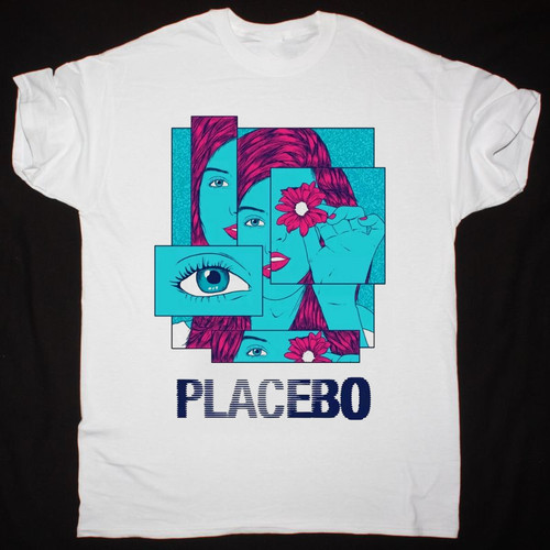Shirt bianca placebo band - t-shirt,