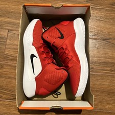 Scarpe da basket uomo taglia 10 - Nike Hyperdunk X rosse AR0467-600 nuove senza coperchio scatola