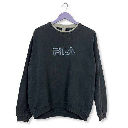 Felpa fila vintage - felpa, grigia
