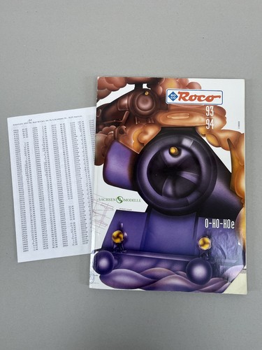 Roco catalogo rivista - roco, 1993
