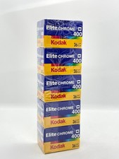Kodak Elite Chrome 400 – 35 mm Pellicola per diapositive a colori (5 rotoli, sigillata)