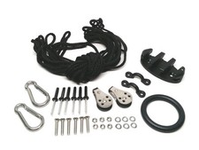 Kit carrello ancoraggio barca